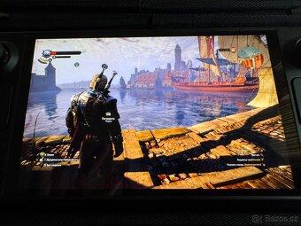 Steam deck Oled 512gb+ flash paměť a Dock stanice originál - 2