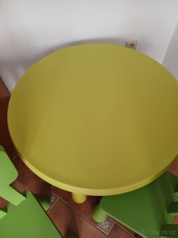 Stolek a židle mammut - 2