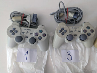originální Dual Shock ovladače pro PSOne - PS1 - Playstation - 2