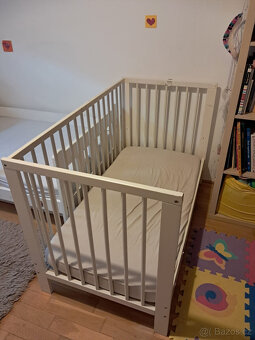 Dětská postýlka IKEA Gulliver + matrace 120x60 cm - 2