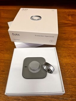 Oura Ring 4 Brushed Silver vel. 11 - 2