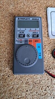 Kapesní sbírkový multimetr Triplett 2030-A - 2