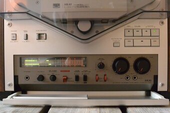 Akai GX-747 stříbrný, Auto-Reverse. - 2