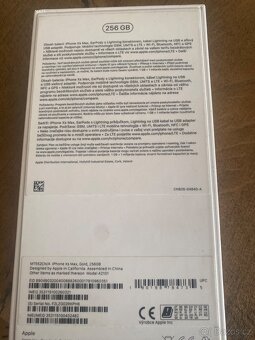 Prodám iPhone xs max 256gb stav nový - 2