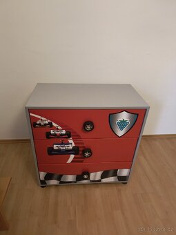 Dětská komoda racecup - 2
