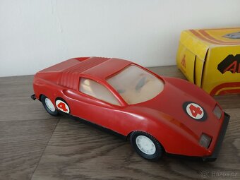 Auto retro setrvačníkové 28cm asi Bulharsko - 2
