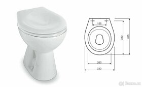 Dětské WC - stojící Kolo Nova Pro zadní odpad - NOVÉ - 2