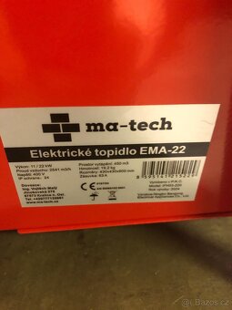 Stavební topidlo EMA 22 - 2