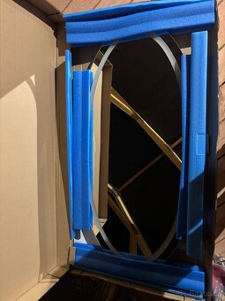 Ovalne zrcadlo Triga LED - 120x60 cm - 2