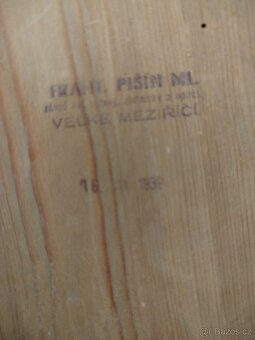 Dřevěné nástěnné hodiny - 2