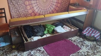 Postel s úložným prostorem za odvoz - 2