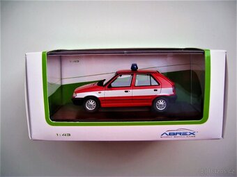 Model ŠKODA Felicia (1994) "HASIČI ČR" Abrex 1/43 - 2