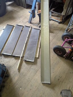 venkovní parapety - elox hliník - 2