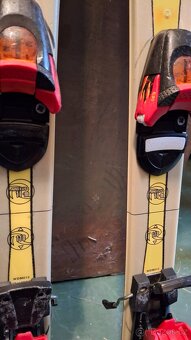 Lyže 110 cm a boty/lyžáky vel. 33 - skelet 25 cm - 2