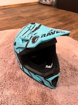 Motokros helma Raven - 2