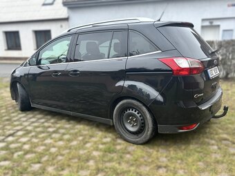 Grand C-Max 1.6TDci, 1.majitel v ČR, Tažné, 2012, Pěkný stav - 2