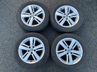 Original letní kola VW Stratford 5x100 6J ET40 195/55 R15 - 2