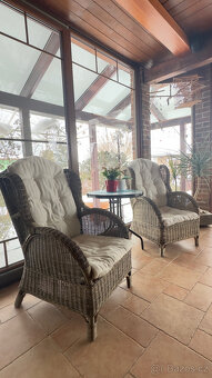 2 ratanová křesla AGA Consul - 2