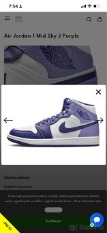 Tenisky Nike Jordan - TOP stav - 2