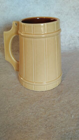 Pivní korbel keramický - 2