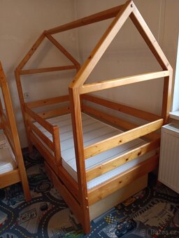 Domečková postel - 2