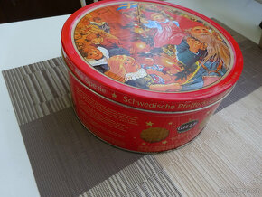 Kulatá plechová krabice - 2