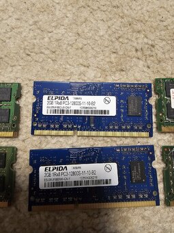 Paměti RAM do notebooku - 2