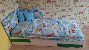 čelo postele, povlečení a přehoz - 2