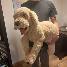 Velký plyšový pes IKEA - 2