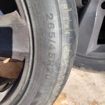 Alu kola 5x114.3 R20 265/45 - 2