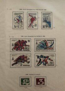 Prodám album známek - filatelia, sbírka ČSSR 1980-1992 - 2