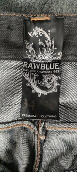 Hip hop jeans RAW BLUE - 2