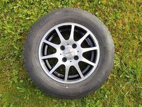 Letní komplet 155/80 R13 79T nové pneu + alu - 2
