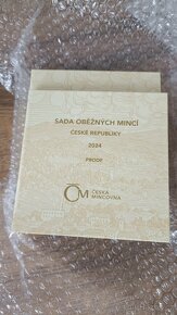 Sada oběžných mincí ČR 2024 Proof - 2