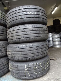Letní pneu Pirelli, 215/55/16, 4 ks, 5 a 7 mm - 2