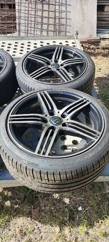 Kola R18 5x112 ET33 letní 225/40(7mm) + 245/35(5mm) - 2