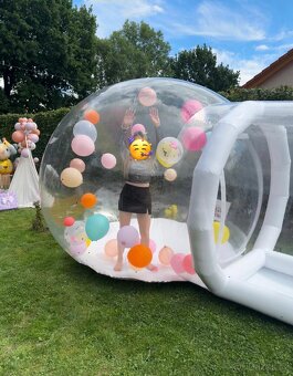 Pronájem Bubble House – nafukovací bublina na oslavy, svatby - 2