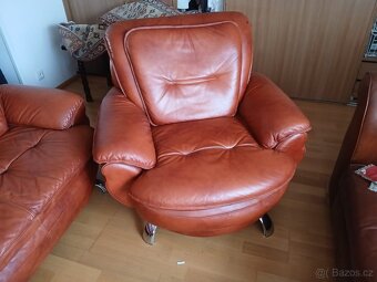 Kožená sedací souprava - 2
