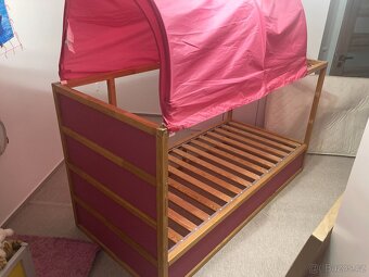 IKEA KURA oboustranná postel 90x200cm (2x) - 2