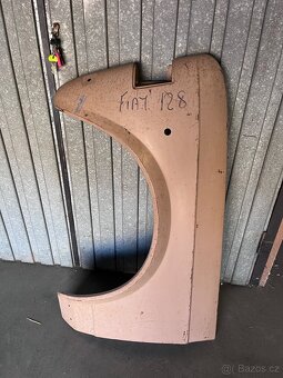 Fiat 128A, rallye nový blatník - 2
