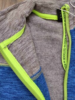 Chlapecká fleecová mikina na zip Kugo nová - 2