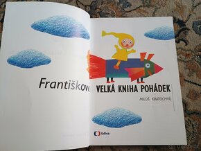 Knihy pro malé děti, např. František - 2