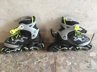 Dětské in-line brusle, dívčí, vel.35-38 - 2