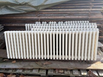 Prodej málo použitých litinových radiátorů - 2