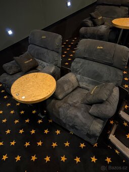 Křesla z Gold Class CineStar Anděl - 2