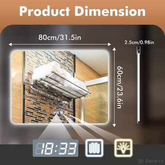 Koupelnové zrcadlo - 2