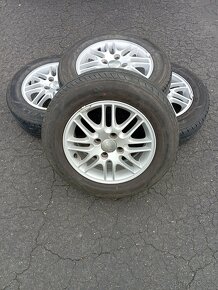 Alu kola 4x108 r15 95% Pneu Letní - 2