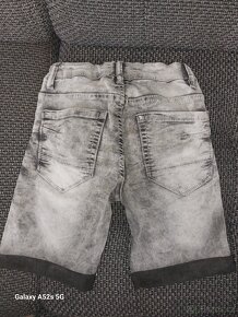 Jeans kraťasy vel. 134 - 2