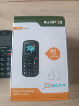 Telefon pro seniory ALIGATOR A321, koupen 4-2024 + faktura - 2