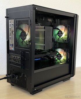 Herní PC Ryzen 5 / RX 7600 / 32GB, 1TB - vše nové, záruka - 2